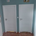 PORTA HOME PREMIUM skupina B, bílá, interiérové dveře, kování OVAL stříbrné, ventilační podřez